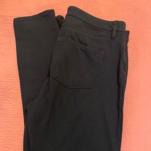 Talbots Black High Rise jegging ankle sz 8